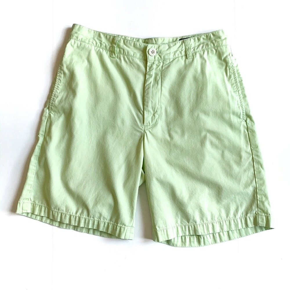 Men's Vineyard Vines Club Shorts Chino Bright Green Waist 30